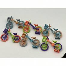 [دراجة هوائية متحركة غير مكتملة للديكور DIY] ديكور انزلاقي ميكانيكي إبداعي، نموذج دراجة صغيرة كتحفة، هدية للدراجات الخارجية ، هدية عيد ميلاد للجنسين، اللون يتم الشحن بشكل عشوائي