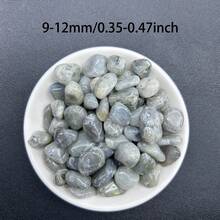 100克/500克天然拉长石砾石，适用于花瓶、花盆、鱼缸装饰、水晶消磁器