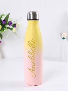 1 cană personalizată din oțel inoxidabil, cană personalizată din oțel inoxidabil 304 cu strat dublu izolată în vid, cană portabilă cu text din sticlă de apă sport personalizată pentru birou, cadou de petrecere, cadou de sărbători, cadou de Ziua Îndrăgostiților pentru soție, soț, echipament de camping și drumeții