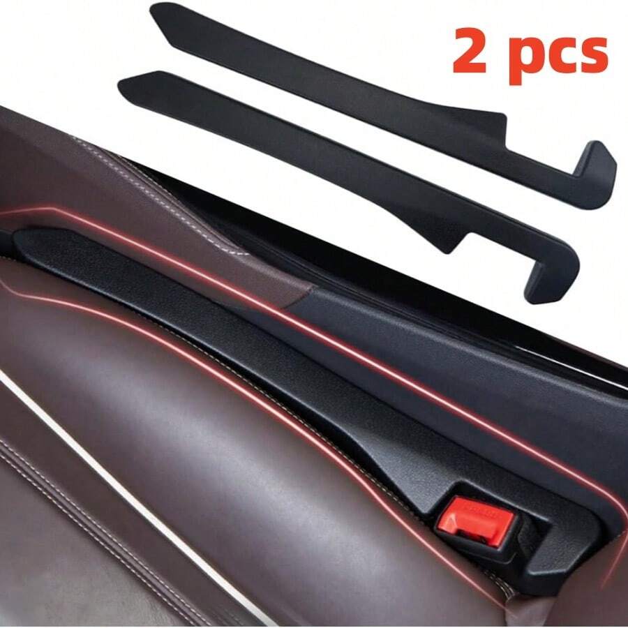 2 Pcs Of PU Material Car Seat Gap Filler, Side Seam Plug Strip, Leak Proof File Strip, Car Seat Gap Anti Fall Car Interior Accessories - Một cỡ - Xem 1