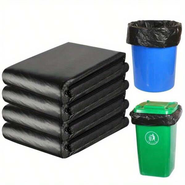 10/30 Pieces, Disposable Heavy-Duty Garbage Bags, Large Garbage Bags, Thick Plastic Garbage Bags, Industrial Garbage Bags, Garden Leaf Bags