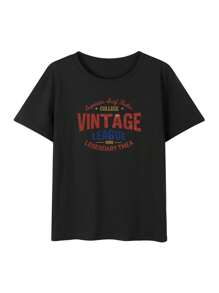 200g Pure Cotton T-Shirt 2025 Summer Ladies New Short Sleeve Pure Cotton Holiday Pattern Short Sleeve Round Neck Couple Wear Small Shirt Tops