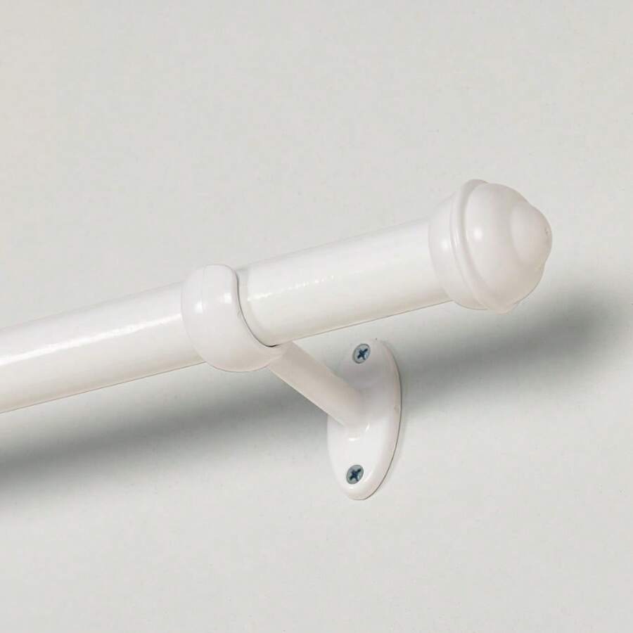Curtain Rod Kit 2.00 Meters 19mm - Various Colors - White - View 1