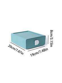 1pc Desk Organizer Box, Multi-Functional Storage Box For Makeup, Cosmetics, Stationery, Jewelry, Toys And More, Stackable And Combinable For Women Storage Organizer Travel Essentials Father Gift