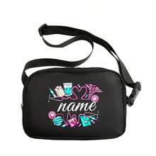 Personalized Nurse Fanny Pack With Custom Name - Hidden Zipper Waterproof Nylon Waist Bag For Women, Medical Themed Crossbody Chest Pack With Coin Pocket, Unisex Lightweight Gift For Healthcare Workers (2025 New)