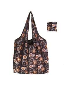 قطعة واحدة حقيبة بقالة كبيرة قابلة للطي، حقيبة شاطئ قابلة للغسيل، حقيبة بوليستر قابلة للتمزق، مستلزمات مطبخ، أدوات تخزين المطبخ، ديكور الغرفة، مناسبة للمطبخ والمطعم والحفلات والتخييم والتجمعات، هدية لأصدقائك وعائلتك