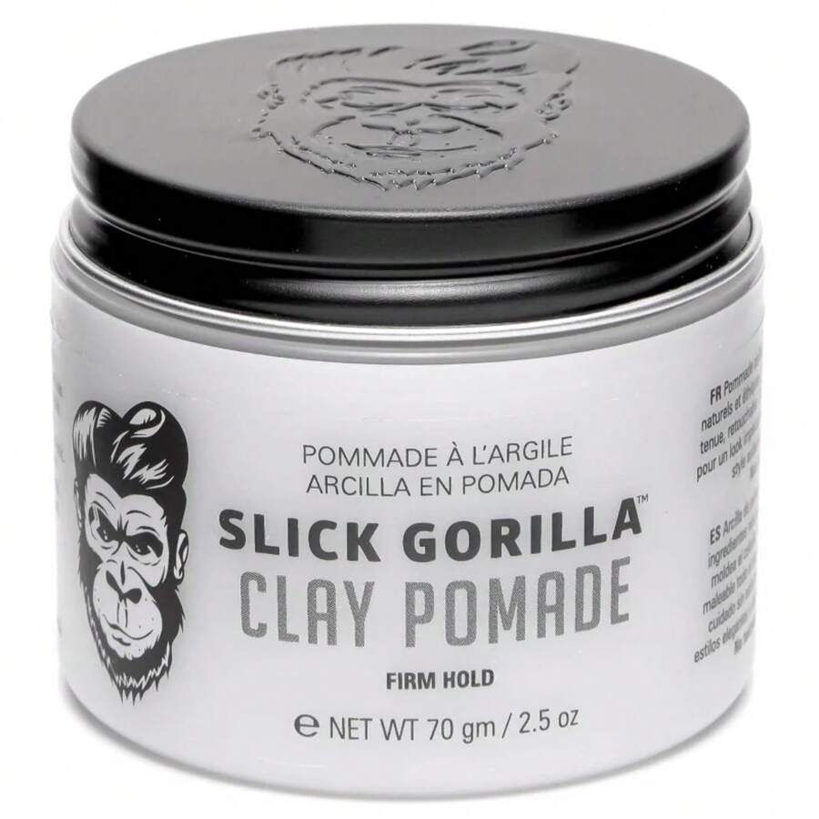 Slick Clay Pomade Firm Hold (2.5 Oz) Strong Hair Control And All Day Hold