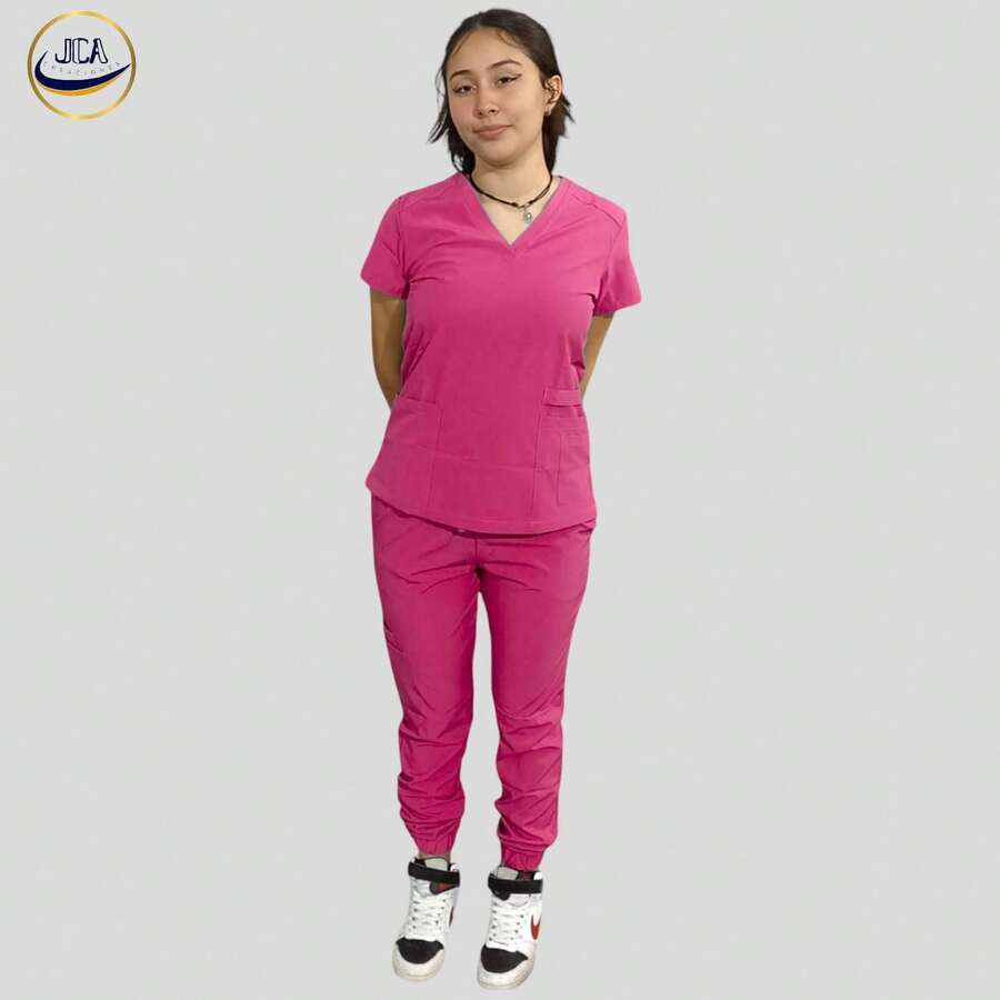 Scrub Sets - Hot Pink - View 1