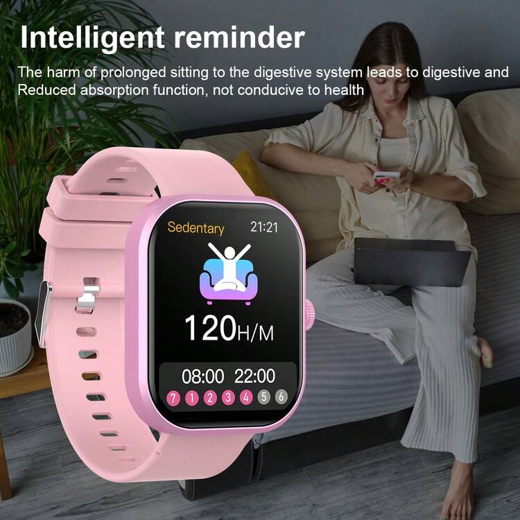 Nuevo reloj inteligente de silicona con pantalla táctil Full Touch de 2.01 pulgadas, rastreador de fitness deportivo unisex con talla grande de 100 modos de entrenamiento, llamadas inalámbricas, cámara remota, control de música, reloj y clima - excelente regalo para hombres, mujeres, amigos, parejas y familia - Negro - Añade 9