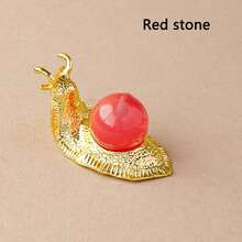 1pc Natural  Snail Gemstone Amethyst Healing Reiki Crystal Home Desk Delicate Ornament Decor Gifts - Snails - View 16