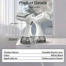 1pc Handheld Garment Steamer, Small Lightweight Home Iron, Steam Iron Wrinkle Remover, Clothes Ironing Tool - Multicolor - View 4