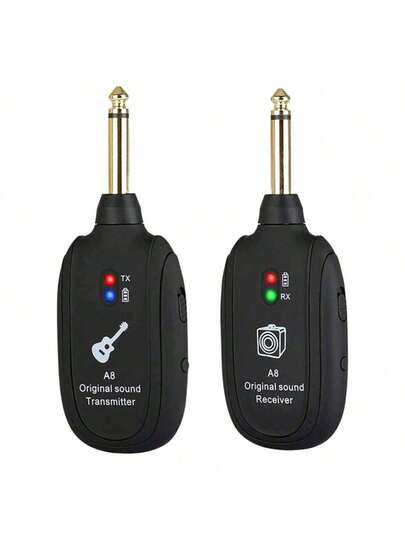 Receptor/transmissor de guitarra sem fio Pickup P10 para baixo