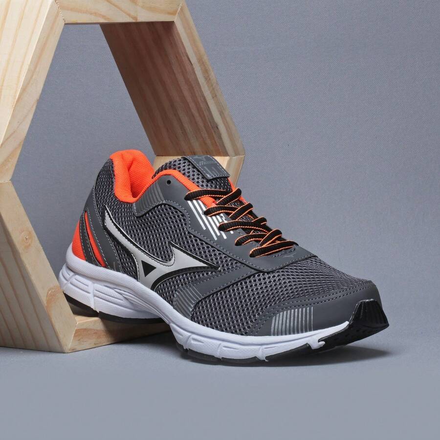 Men's Shoes Walking Running Casual Stylish - Than chì/Cam - Xem 1