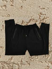 2308# MEN'S PANTS AND SHORTS, QUICK DRYING, SPORTY, CASUAL - 黑色 - 查看 7