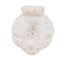 多功能充气婴儿学习椅和婴儿浴凳，适合3个月及以上婴儿的婴儿充气座椅，夏季充气婴儿坐姿座椅，充气婴儿地板座椅，婴儿淋浴椅地板座椅，婴儿背部支撑沙发，充气婴儿座椅