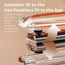 Professional Straightener With Ceramic Plate, Plug And Heat, Quick Temperature Adjustment, For Home And Salon Use, Hair Care Gift - EU C Type Plug(220-240V) - View 4