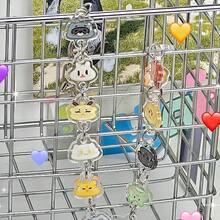 SVT Kpop Acrylic Bracelet Keychain, Cute Cartoon Bracelet Keychain, Fashionable Bag Accessories, DIY Parts, Cartoon Anime, Small Gifts For Friends And Family, Halloween, Christmas, Holiday/Birthday Gifts - Multicolor - View 3