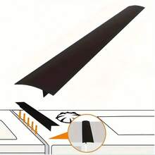 1 件 63 厘米/24.8 英寸硅胶耐高温厨房缝隙条、硅胶炉灶缝隙盖、炉灶台面硅胶缝隙盖、耐热烤箱缝隙填充物密封炉灶与台面之间的缝隙，易于清洁