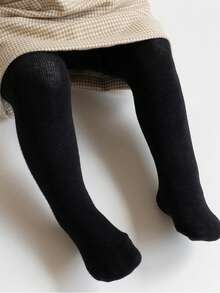 1 Pair Toddler & Kids' Breathable Solid Tights - Children Girl Kid Tights For School, Play & Performance - Multicolor - View 8