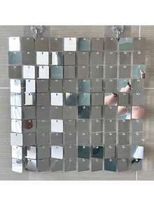 12 件闪光亮片背景闪光墙板装饰适用于婚礼、周年纪念日、生日、情人节、圣诞节等 - 多功能派对和照片道具装饰、活动装饰优雅背景