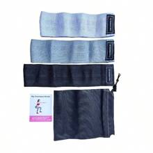 Faixa de Resistência para Exercícios, Faixa de Exercícios Nível 3, Conjunto de Faixa de Fitness Masculina e Feminina, Faixa para Quadril e Perna, Adequado para Fitness Familiar, Academia, Yoga, Pilates, Esporte, Academia, Exercícios em Casa, Tira de Academia, Faixas de Resistência