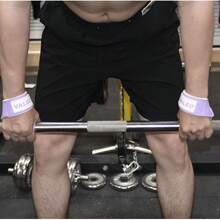 1 Pair Workout Power Lifting Straps, Grip Strength Assistance Strap, Pull Up, Dumbbell, Deadlift Silicone Anti-Slip Wear-Resistant Gym Accessories