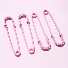 6枚 50x13mm 安全别针 胸针 金属缝纫别针 缝纫衣夹 适用于标签 DIY工艺品 珠宝制作配件 - brooch pins accessories - 查看 17
