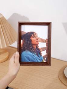 1 件复古相框支架，可容纳 4x6 5x7 英寸照片，可用于客厅卧室装饰、壁挂或桌面展示，玻璃面板 - 万圣节、圣诞节装饰的最佳礼物 - 彩色 - 查看 10