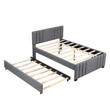 Cama de plataforma tapizada con cama nido, gris (ANTIGUO SKU:SM001006AAE)-5928 - Multicolor - Ver 9