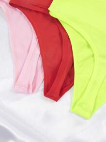 3 Stück Nahtlose Sexy Körperformendes Hüftgurt Set mit hoher Taille für Bauchkontrolle, Po-Hebung, schlanke Taille, flachen Bauch, Lässig Sport Stil für Damen