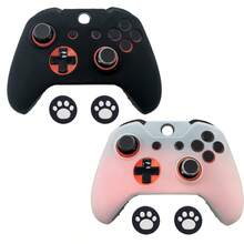 1 Set One Controller Grip Cover + 2 Joystick Caps, Non-Slip Textured Design For Enhanced Gameplay Experience - Multicolor - View 8
