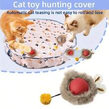 1 Rechargeable Cat And Dog Cache Toy Set - Interactive Rolling Balls Set For Exercise And Entertainment - USB/Battery Powered With Multiple Caps And Quick Action - Thermoplastic Rubber Material - Multicolor - View 5