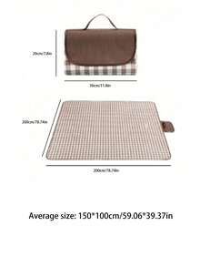 户外露营野餐沙滩牛津布便携式野餐垫草坪垫防水防污防刮易清洗野餐垫露营垫 - 彩色 - 查看 11