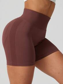 NcmRyu Nahtlose gerippte Yoga-Shorts für Damen, Po-Lifting & -Formung, geeignet für Fitness, Gym, Laufen