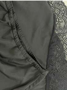 European And American Style Lace Slip Skirt, A-Line Skirt, Women Underskirt