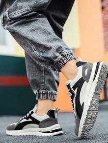 Men Sneakers - Black and White - View 5