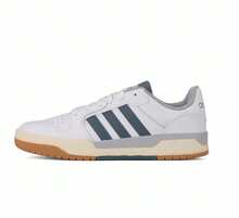 Adidas Men's Classic Versatile Low-Top Casual Sneakers - White Gray - View 2