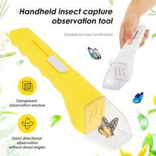 1pc Handheld Insect Catcher, Insect Cockroach Catcher, Kitchen And Garden Spider Catcher, Cordless Vacuum Cleaner, Fly Vacuum Cleaner, Adult Operated Fluke Catcher - Multicolor - View 6