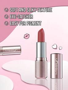 MISSLYN 三件套强效奶油唇膏套装，奶油唇膏，HOLO SHINE LIP CREAM 唇釉，持久高光泽闪粉，奶油般柔滑不粘腻保湿唇膏，奶油缎面高光裸色唇膏 - #110+#19+#04 - 查看 6