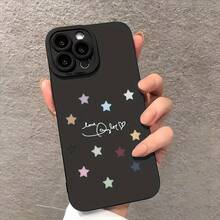 Stars Swiftie Merch Aesthetic Phone Case For IPhone 17air 16 11 15 14 13 12 Pro Max XR Plus Case Black Phone Cases Birthday Christmas Gifts For Women Daughters Teen Girls Swiftie Gifts - Noir - Voir 2