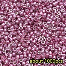 1000pcs/Set Tiny 2mm Glass Beads Fashion Metallic Color Vintage Style DIY Tiny Beaded Bracelet Loose Bead Handmade Accessories - Beads - View 17