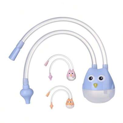 Aspirador nasal antirrefluxo de silicone, ferramenta de limpeza nasal