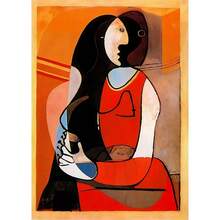 1 pieza/3 piezas Obra de arte de pared Pósteres con marco opcional Vintage Pop Arte del artista Pablo Picasso Arte clásico Impresión en lienzo Póster Estilo cubista Arte abstracto de personaje Pintura artística de pared Adecuado para decoración del hogar Sin marco/Con marco Lienzo Artístico - Multicolor - Ver 13