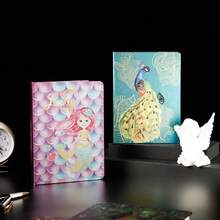 A5/96 张创意油画高品质笔记本，硬封面，Ins 风格精装办公备忘录本，学校用品，返校