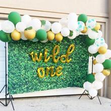 Jungle Party Balloons Garland Arch Kit, Gold Green Balloons Dinosaur Party Decoration With Palm Leaves For Animal Wild One Woodland Birthday Shower Decoration Party Supplies, Jungle Party Decorations, Birthday Decorations, Birthday
