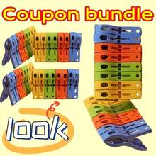 40 قطعة أدوات شد ملابس بلاستيكية عازلة للرياح - كبشات ربيعية متعددة الألوان لملابس الغسيل ، المناشف الشاطئية ، الاستخدام في الهواء الطلق - كبشات خطاف قوية ومتينة ، تصميم قبضة قوي ، كبشات موثوقة وثابتة ، ضرورية لمنزلك ، تصميم محسن ، مشابك لتثبيت الملابس