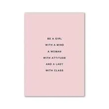 1pc/3PCS Minimalist Pink Aesthetic Room Decor Modern Wall Art Canvas Posters And Prints Wall Paintings Girl Bedroom Decoration Room Decor Frameless Modern Frame Modern