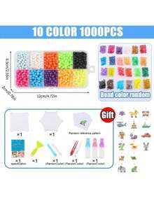 10pcs/15pcs/24pcs Mysterious Mist Monster Beads Magic Water Sticky Beads Set, Suitable For Boys And Girls - Creative DIY Handmade Educational Toys, Includes Plastic Beads And Tools, All Seasons Craft Kit, DIY Craft Kit Mysterious Theme Durable Plastic Beads, Creative Toy Set Fantasy Theme Durable Plastic Beads, Beads Set