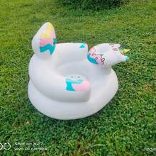 多功能充气婴儿学习椅和婴儿浴凳，适合3个月及以上婴儿的婴儿充气座椅，夏季充气婴儿坐姿座椅，充气婴儿地板座椅，婴儿淋浴椅地板座椅，婴儿背部支撑沙发，充气婴儿座椅