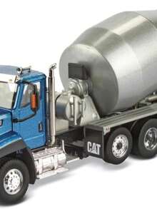 Diecast Masters Caterpillar Multiple Work Tools Vehicles, (1 Count) - 卡特彼勒日間駕駛室拖拉機混凝土攪拌機 - 查看 1
